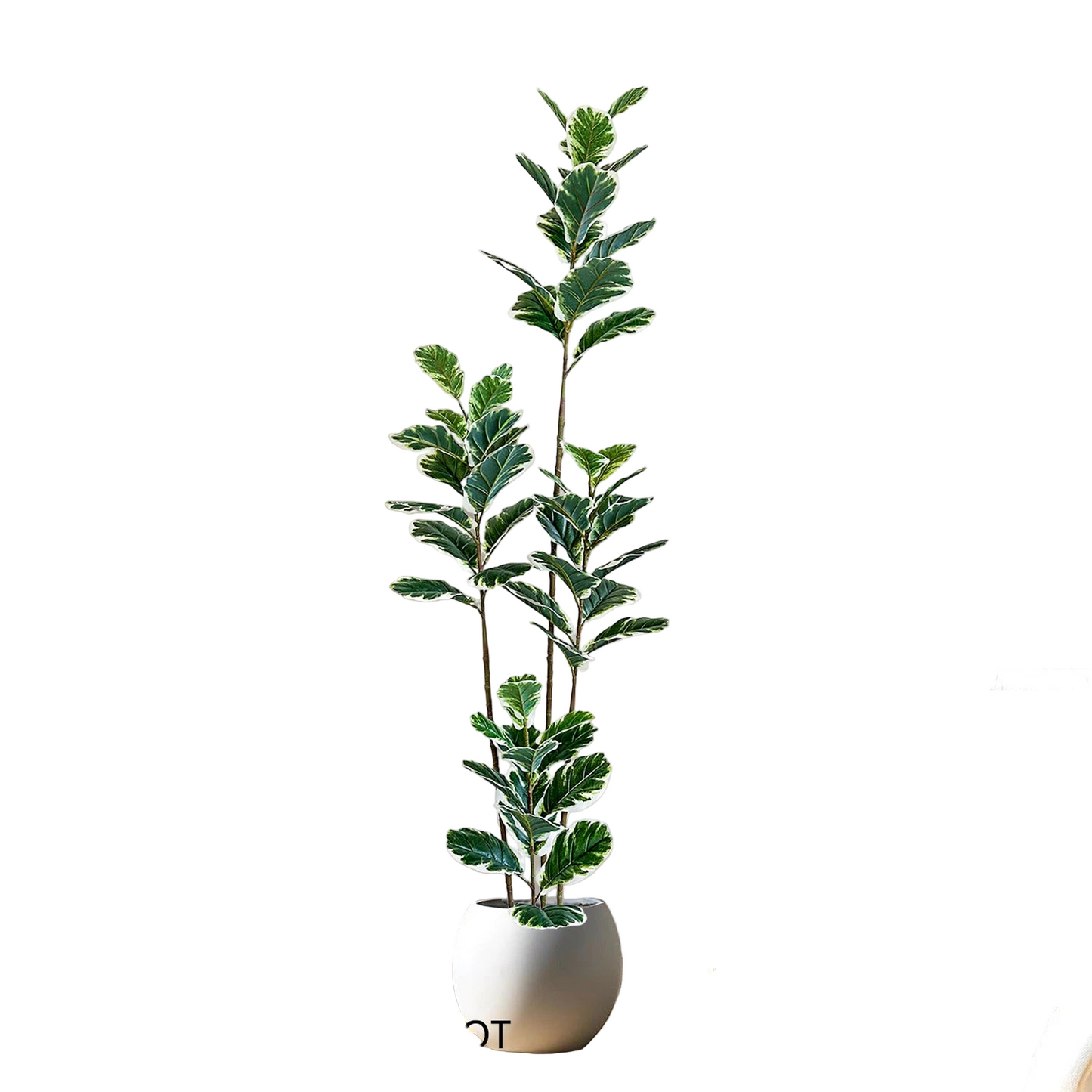 Tejesa 115-240CM New Artificial Fiddle Leaf ficus tree plant Ornament indoor Fake Plant for Home garden Room wedding Decor halloween