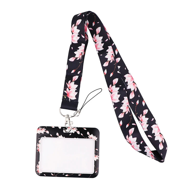 Tejesa Little daisy Lanyard for Key Cute Neck Strap Card ID Badge Holder Key Chain Accessories Wholesale
