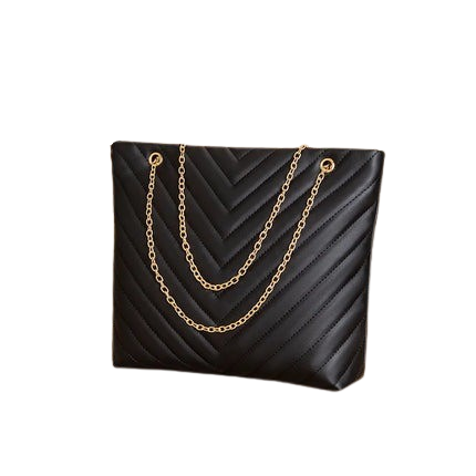 Hemasa  Shopping Bag Large Capacity Shoulder Bags High Quality Pu Leather Handbag