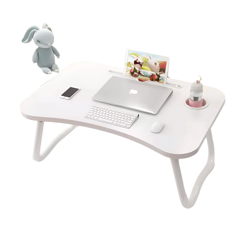 New Folding Laptop Desk for Bed & Sofa Laptop Portable Lap Desk Bed Tray Table Desk  for Study and Reading Bed Top Tray Table