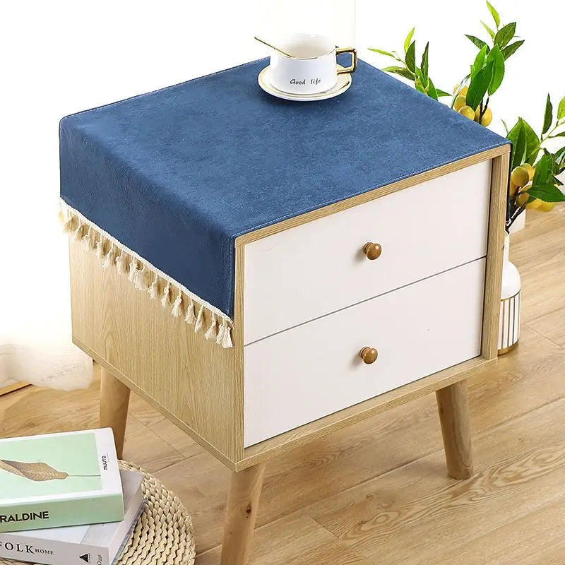Bedside table cloth cover european-style universal bedstand set of multi-purpose towel cloth dust cover