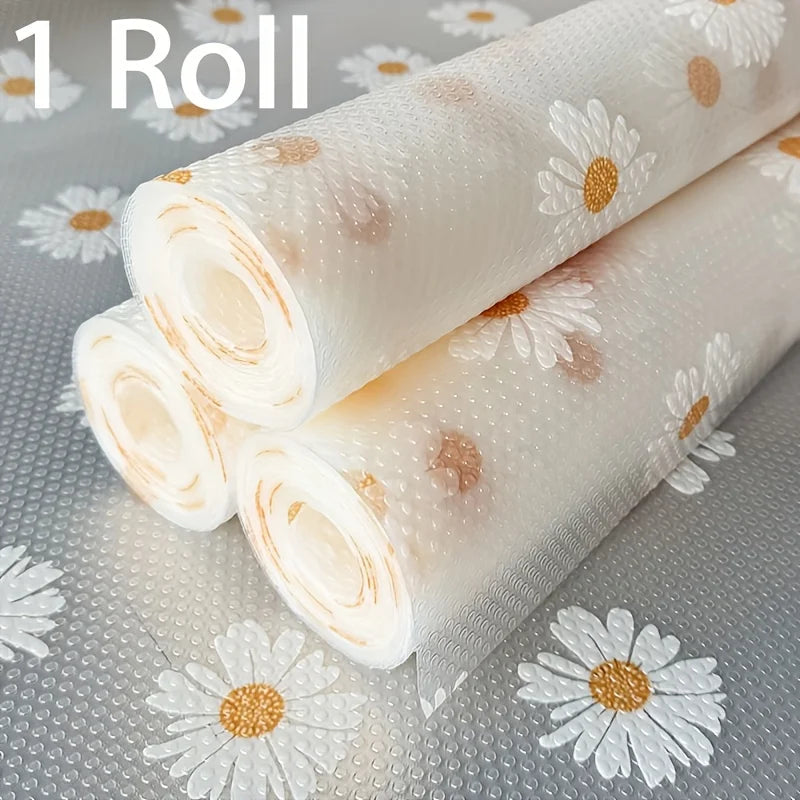 Tejesa 3.0 meter High-Quality Non-Slip Mat, Suitable for Kitchen Cabinets,Modern Pattern Waterproof EVA Divider,Cuttable Durable