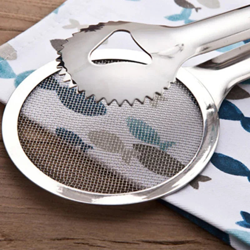 Hemasa  Multifunction Stainless Steel Sieve Filter Spoon Fried Food Oil Strainer Clip Handheld Cooking Tools Gadgets