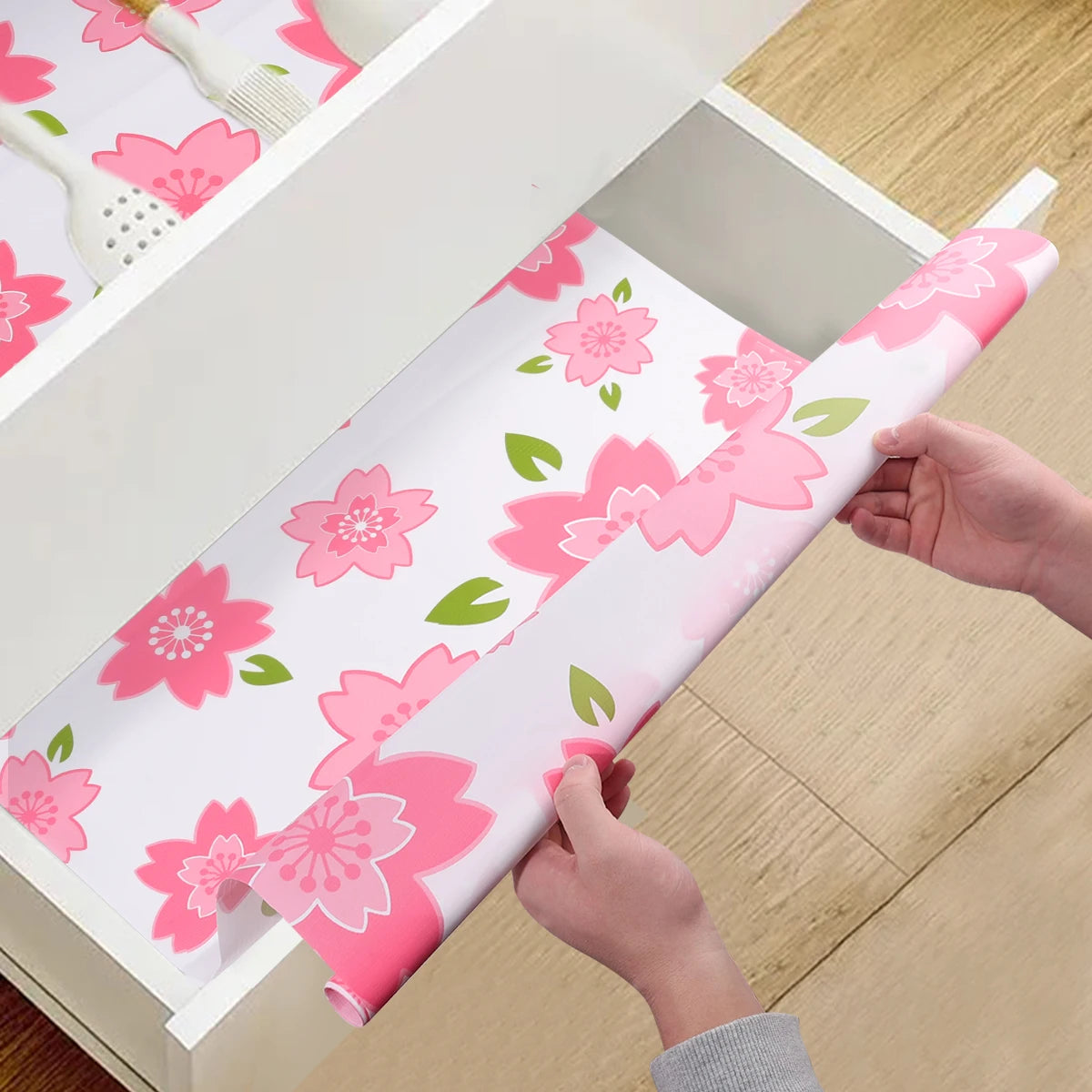 Drawer Shelf Liner Kitchen Cabinet Drawer Liner EVA Refrigerator Pad Waterproof Oil Thickened Table Pad Picnic Pad Non-adhesive