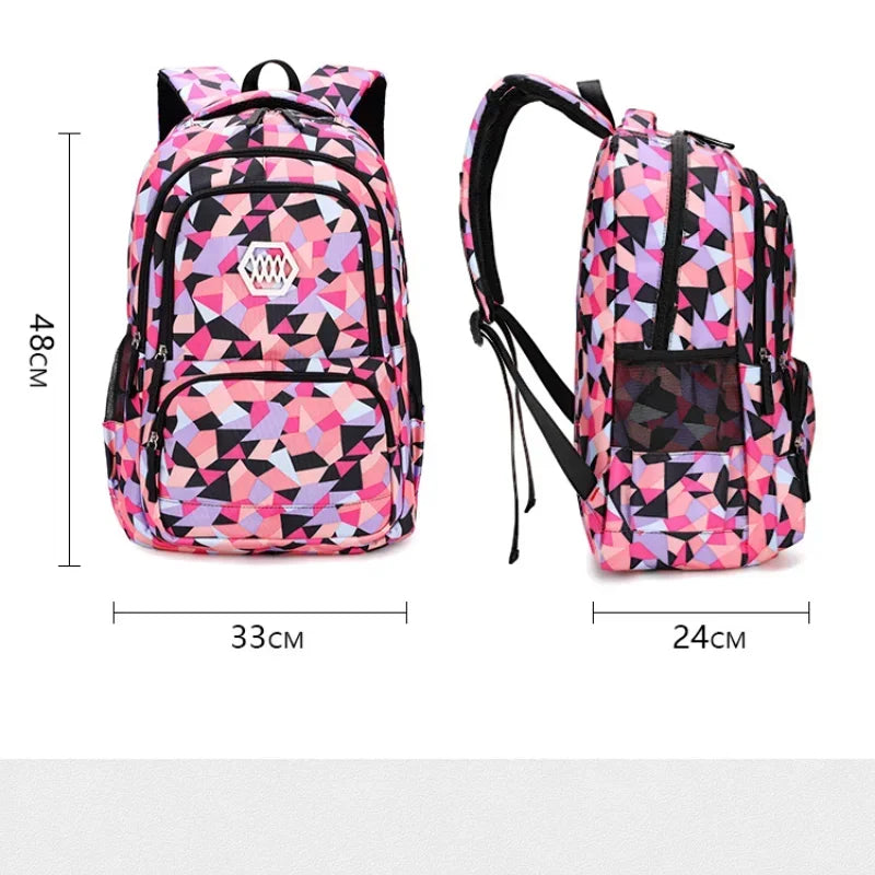 Waterproof Children School Bags for Girls Backpack Primary school backpack Orthopedic schoolbag kids book bag