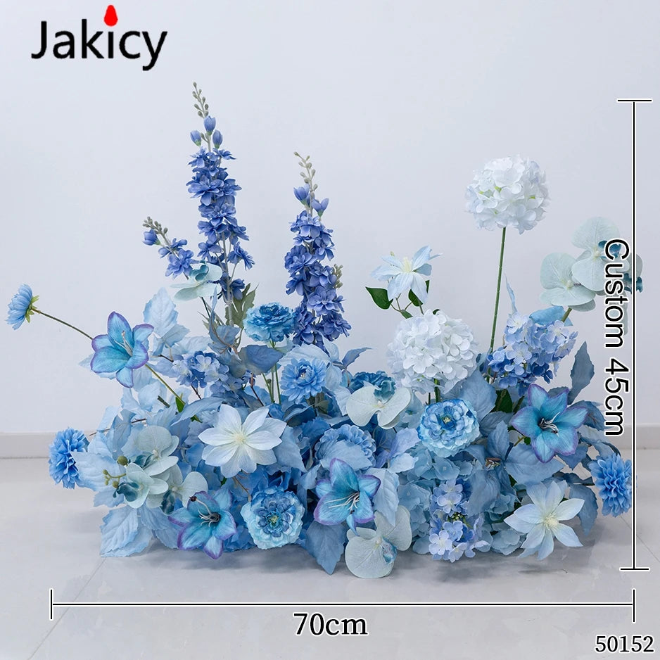 Wedding Decoration Hanging Flower Row Background Arch Decor Artificial Flowers Road Lead Flower Ball Floral Backdrop Arrangement