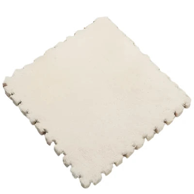 Hemasa Soft Plush Kids Mat Sports Children's Carpet Eva Foam Puzzle Rug Warm Play Mat for Children's Room Home Floor Decoration