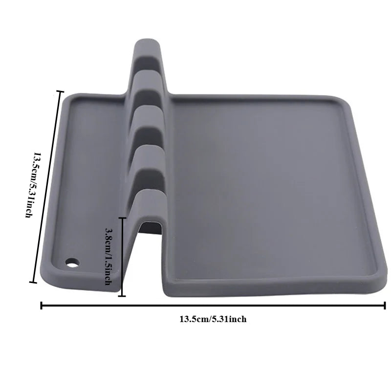 Hemasa Multi-functional Silicone Kitchen Tool Holder for Spoon
