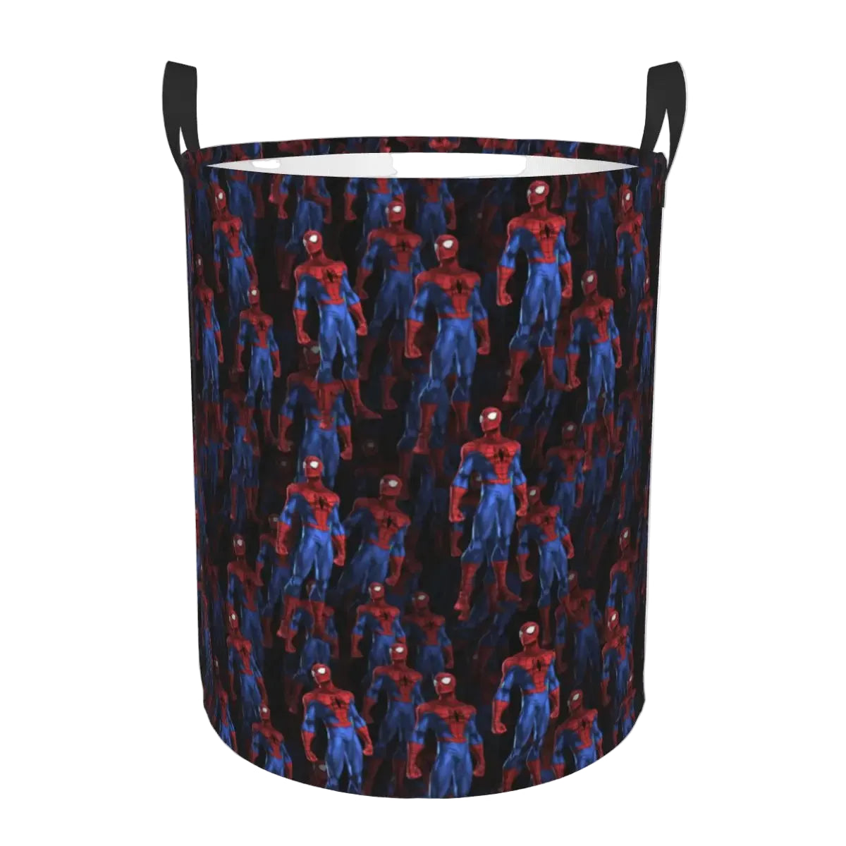 Tejesa  Laundry Hamper Large Storage Basket Action Spider Man Comics Girls Boys Toy Organizer