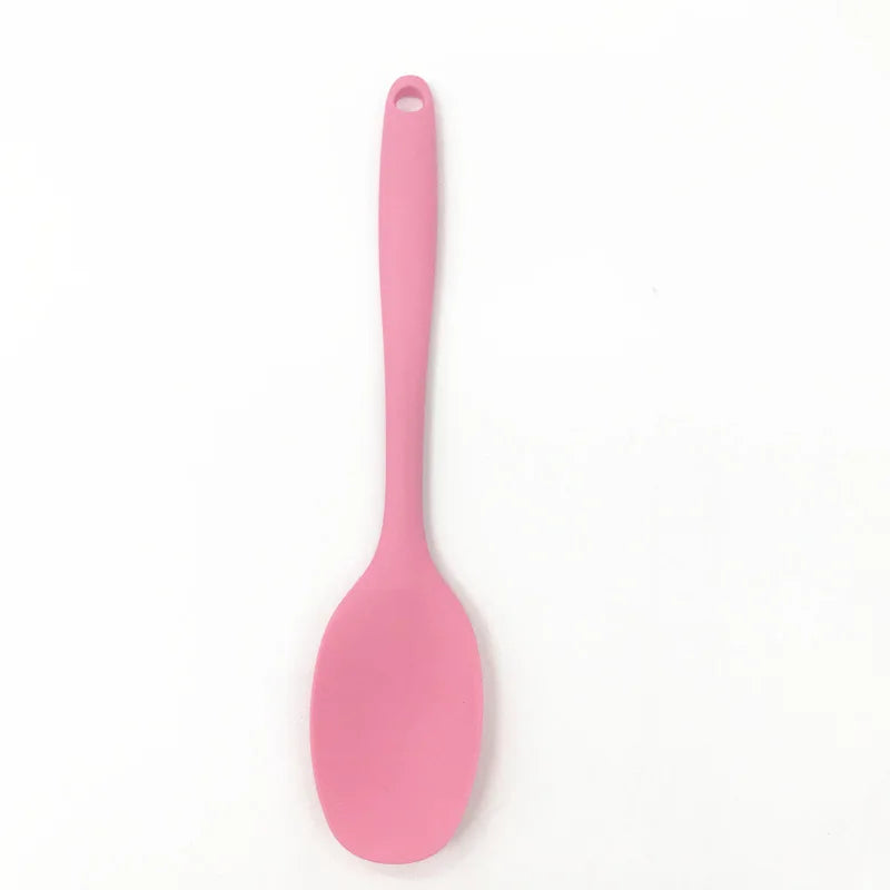 Hemasa  Silicone Spoon Cake Putty Bakeware Large Unity Spoon Utensil Butter Cooking Silicone Spatula for Kitchen Gadgets