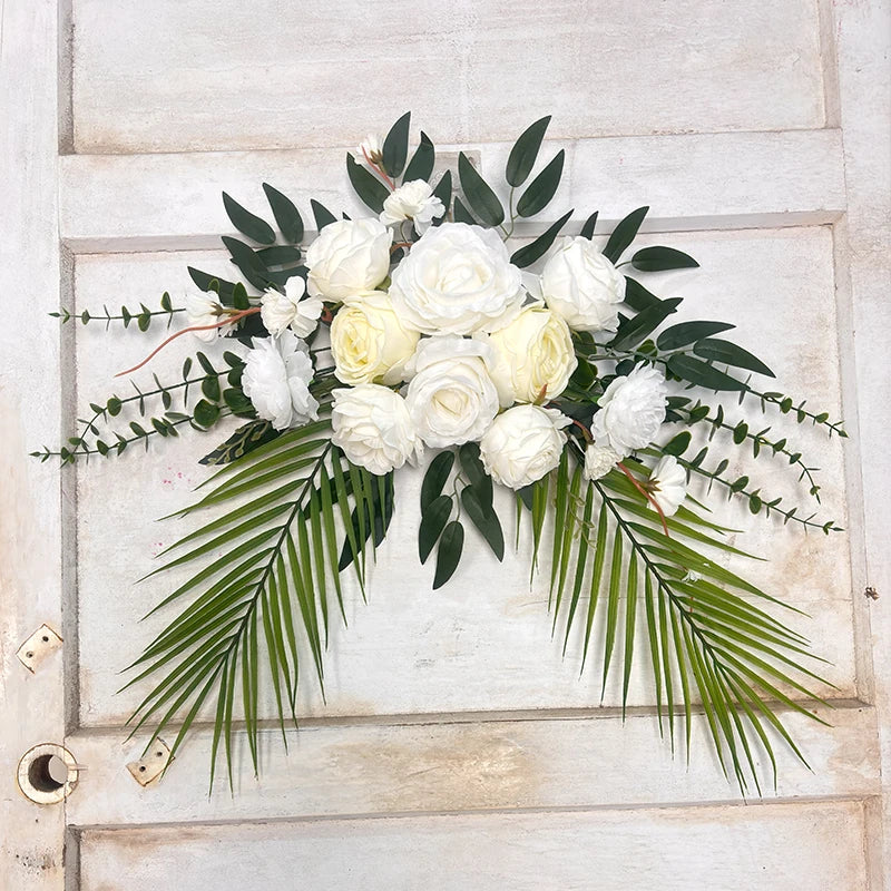 Tejesa Wedding Decoration Artificial Flowers/ Rose Wedding Guest Card Decoration Wedding Arch Lintel