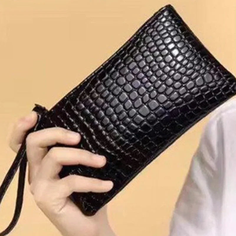 Women Coin Purse with Zipper Ladies Black Money Wallet Bag Designer Pu Leather Female Coin Purse Card Holder Wallet Pouch