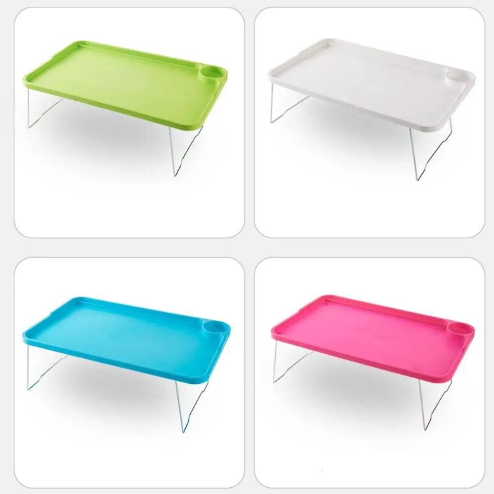 Hemasa Breakfast Bed Tray Multi-Function with Stand Laptop Bed Desk Bed Table Lap Desk Foldable