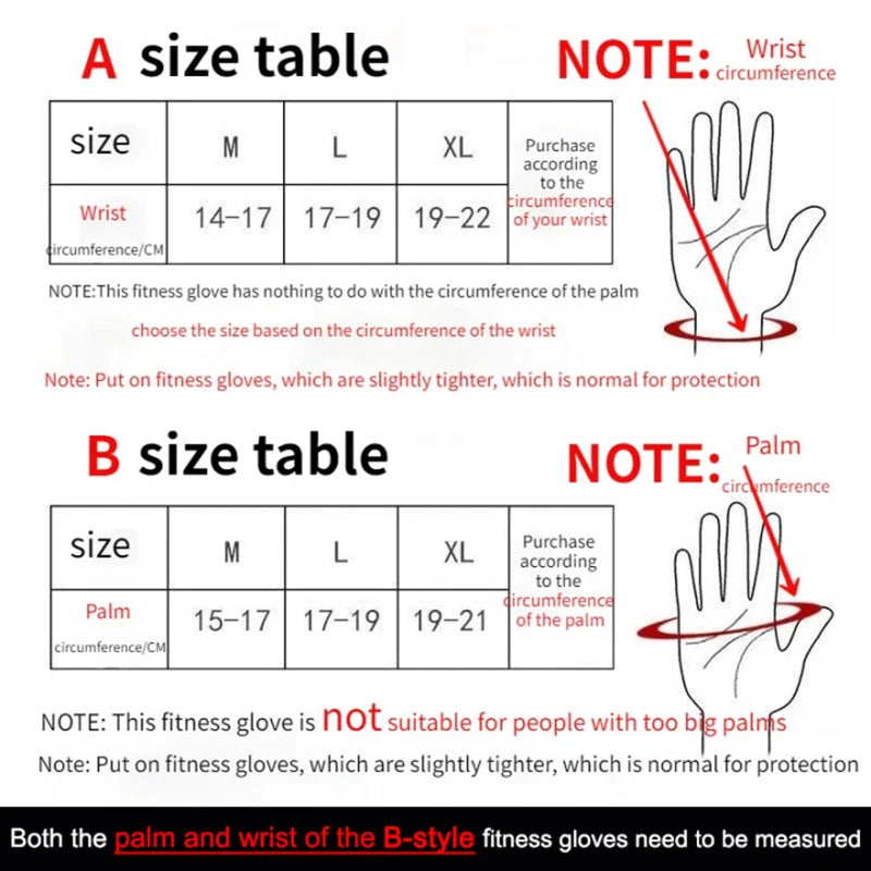 He,Asa 1 Pairs Weightlifting Training Gloves for Men Women Fitness Sports Body Building Gymnastics Gym Hand Wrist Palm Protector Gloves
