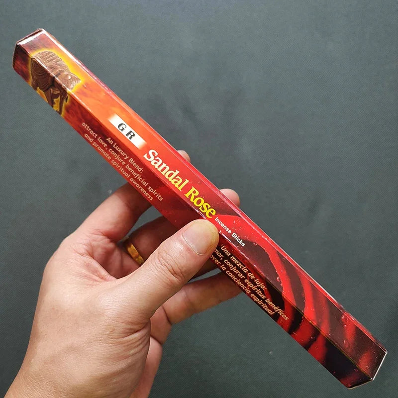 Y 20 Sticks Indian Incense White Sage Meditation Lavender Yoga Sea Breeze Love Incense Purifying Air Deodorization Aromatherapy