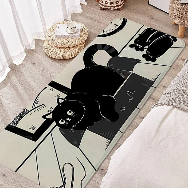 Tejesa  Cat Pattern Children's Room Carpet /Anti Slip Bathroom Mat/ Doormat Entrance Door Home Decoration