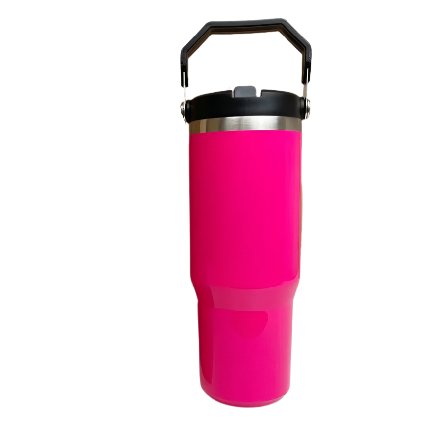 Hemasa   Tumbler With Straw Lids Stainless Steel Coffee Cup Car Mugs Vacuum Cup