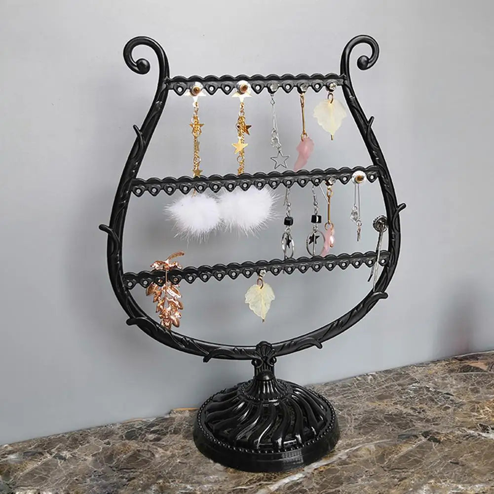 Antler Tree Jewelry Organizer Wine Cup Shape Earrings Bracelet Storage Shelf Jewelry Display Holder Ear Stud Stand Necklace Rack
