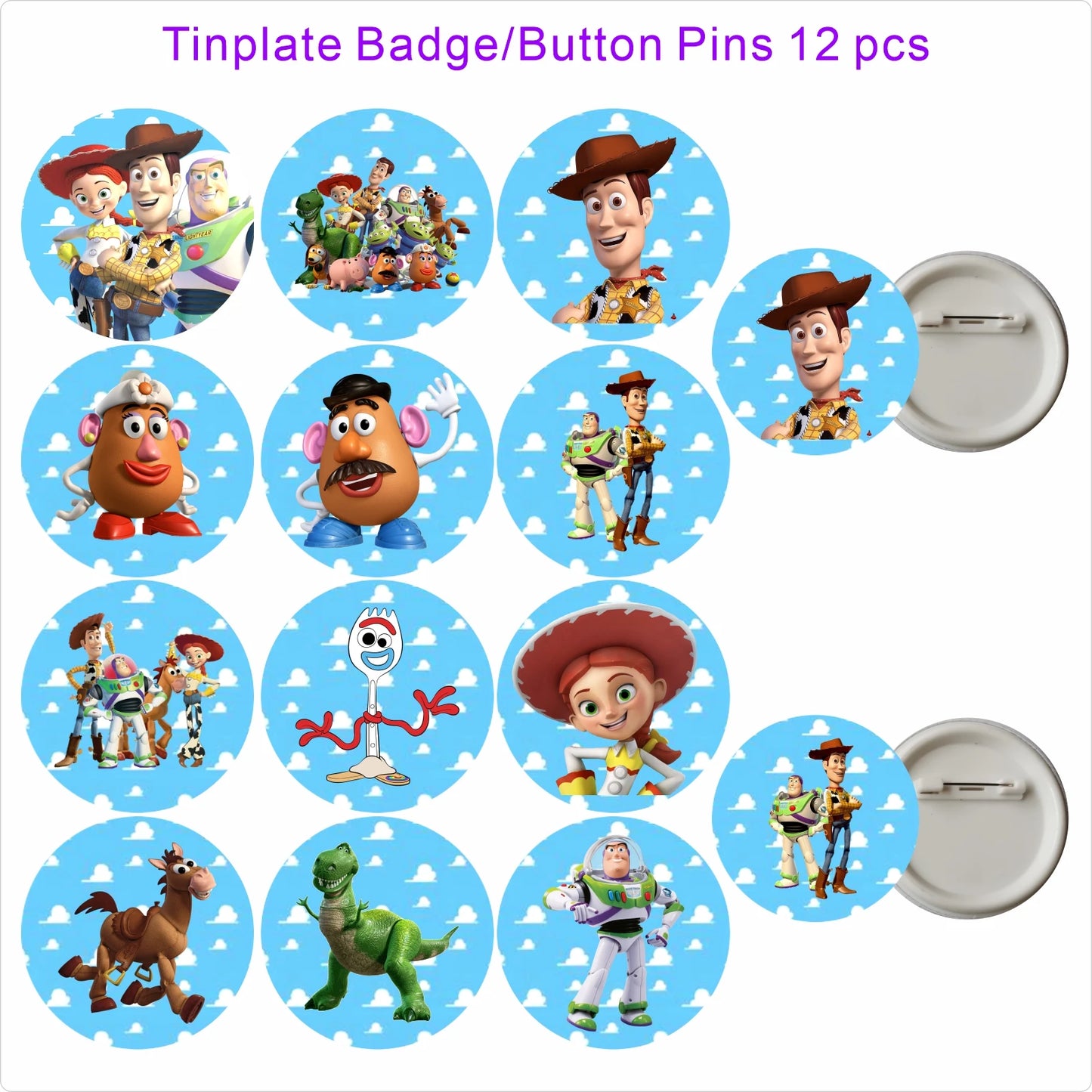 Toy Story Party Favors Slap Bracelets Gifts Goodie Bag Fillers Wristbands Pinata Fillers Party Supplies Stickers Paper Glasses