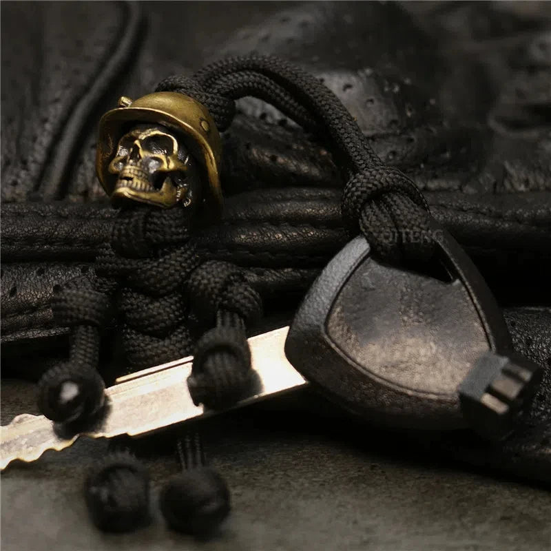 Hemasa  Skull Soldier Keychain Luggage Pendant