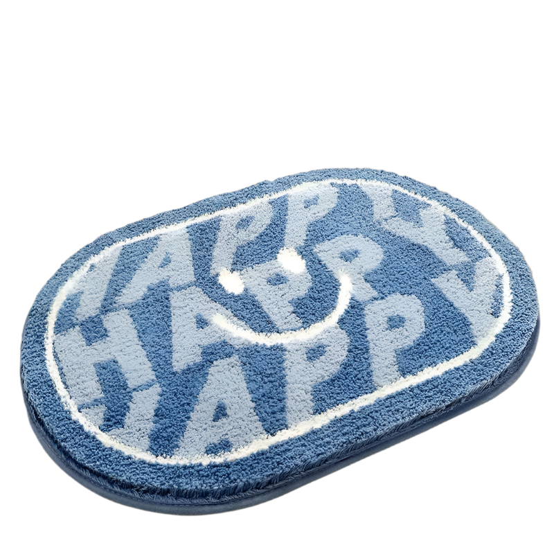 Hemasa Ultra-Plush Anti-Slip Bath Mat 8x Water Absorption, Quick Dry, Anti-Bacterial, 200% Plush, Safe for Kids Elders, 0 Formaldehyde