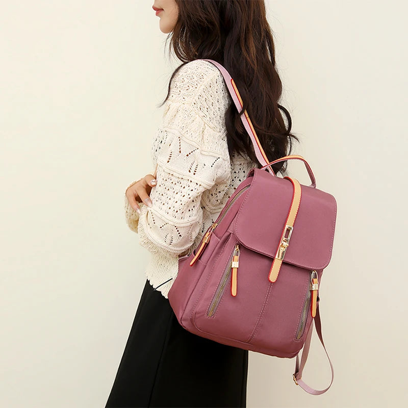 Hemasa  Ox Cloth Women's Travel Bag/ Canvas Small Book Bag