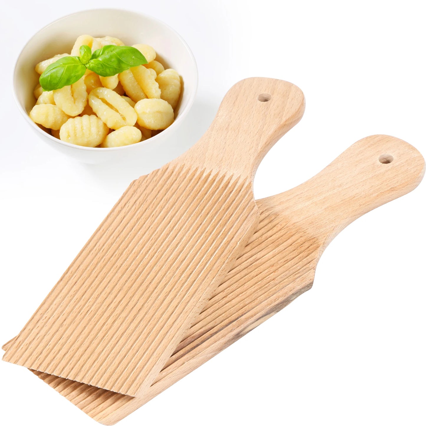 New Wooden Pasta Tools DIY Spaghetti Macaroni Maker Machine Macaroni Noodle Making Board Gnocchi Maker Cooking Kitchen Gadgets