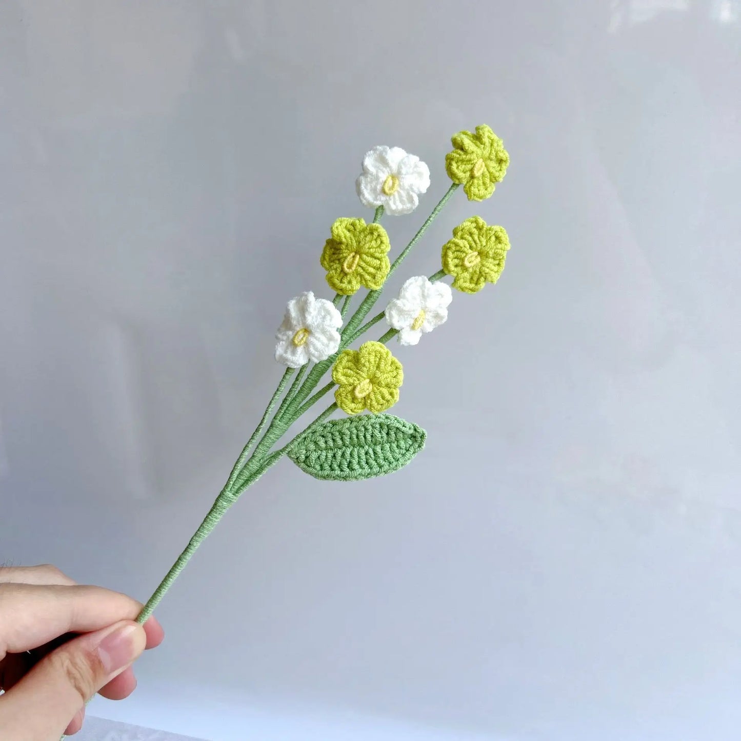 Hemasa  Crochet Flower Knitted Bouquet Decor /Mini Handwoven Flowers /Home