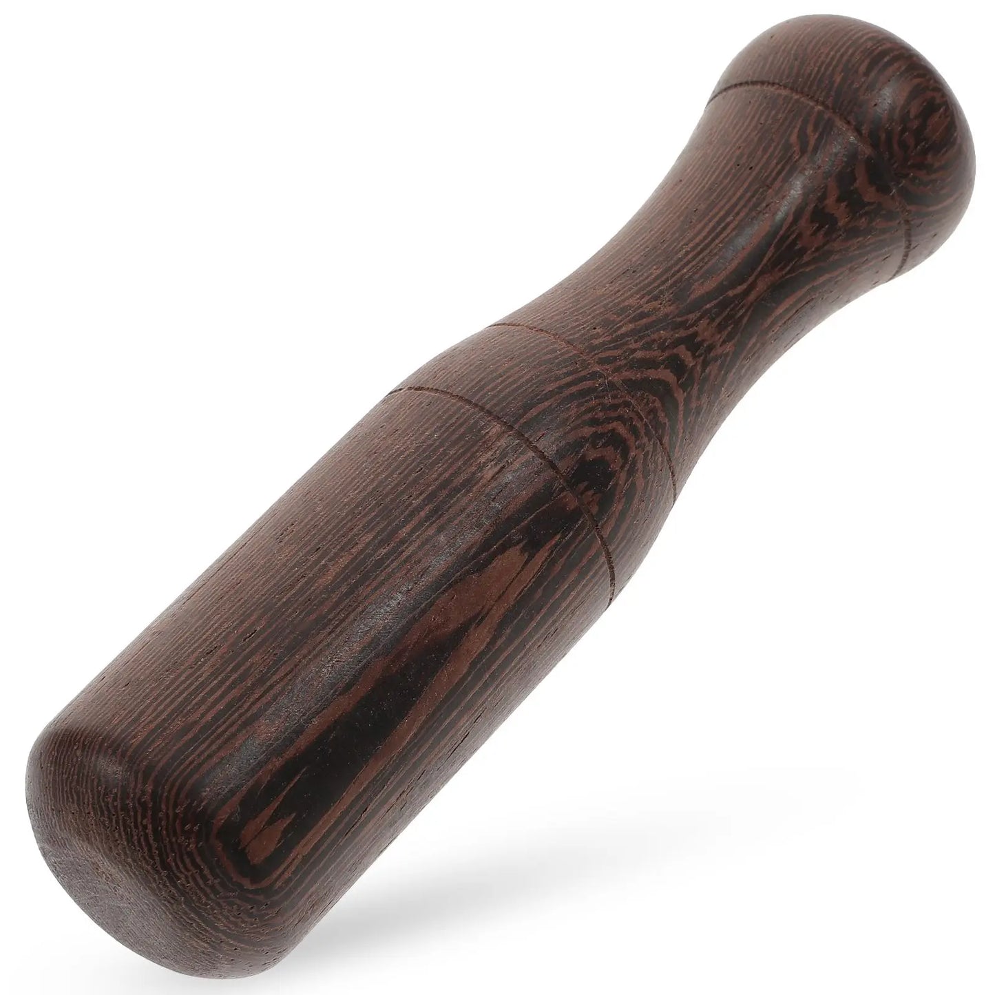 Pedestal Stick Mortero Garlic Press Spice Wood Pestle
