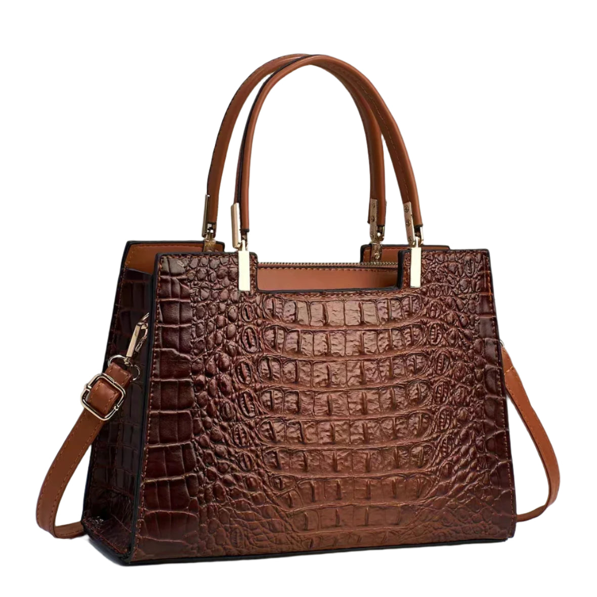 Hemasa Crocodile print women's handbag   atmospheric texture all matching single shoulder crossbody bag