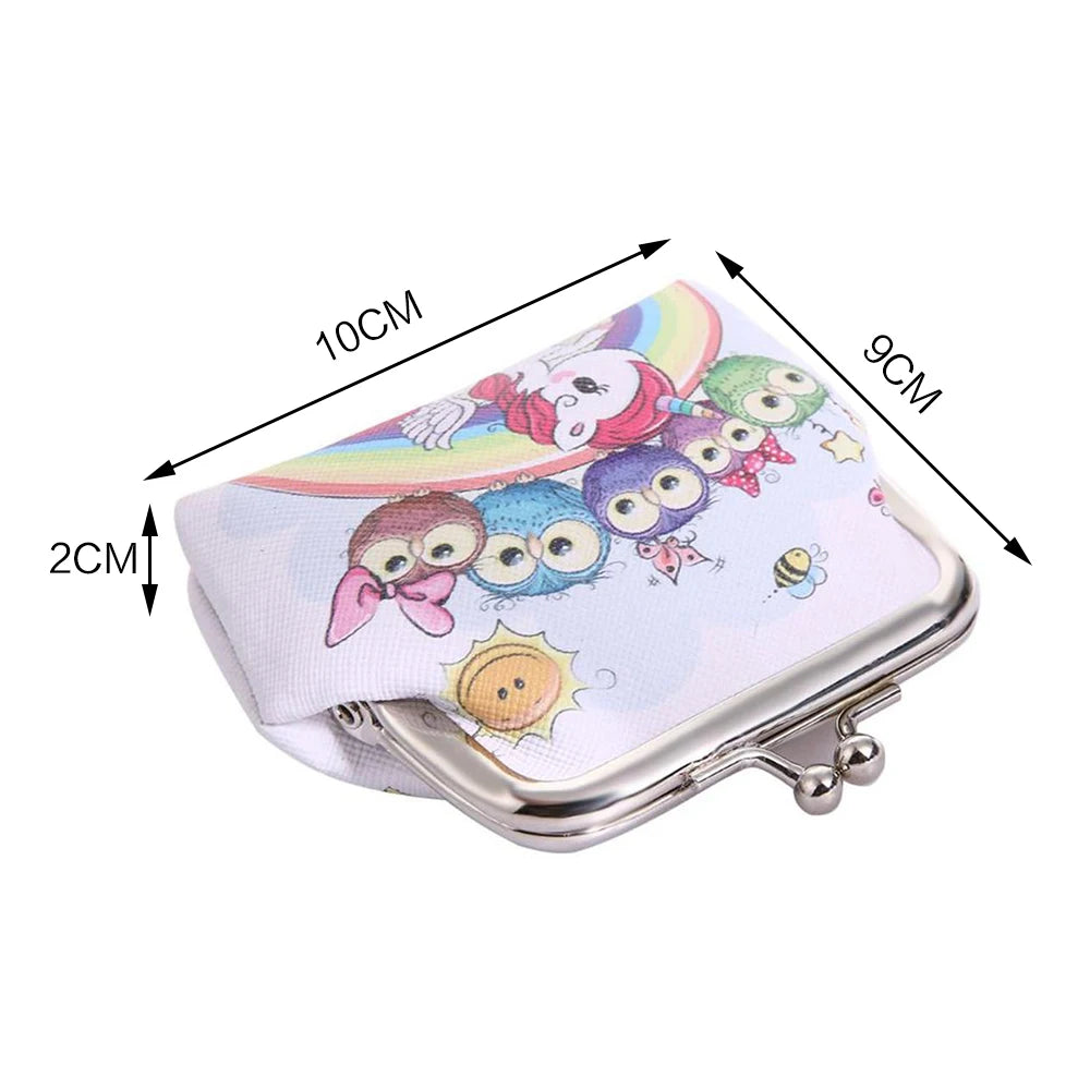 Women's Wallet Mini Unicorn Wallet Card Holder Case Coin Purse Clutch Change Bag Children's Wallets Change Holder Bags For Girls