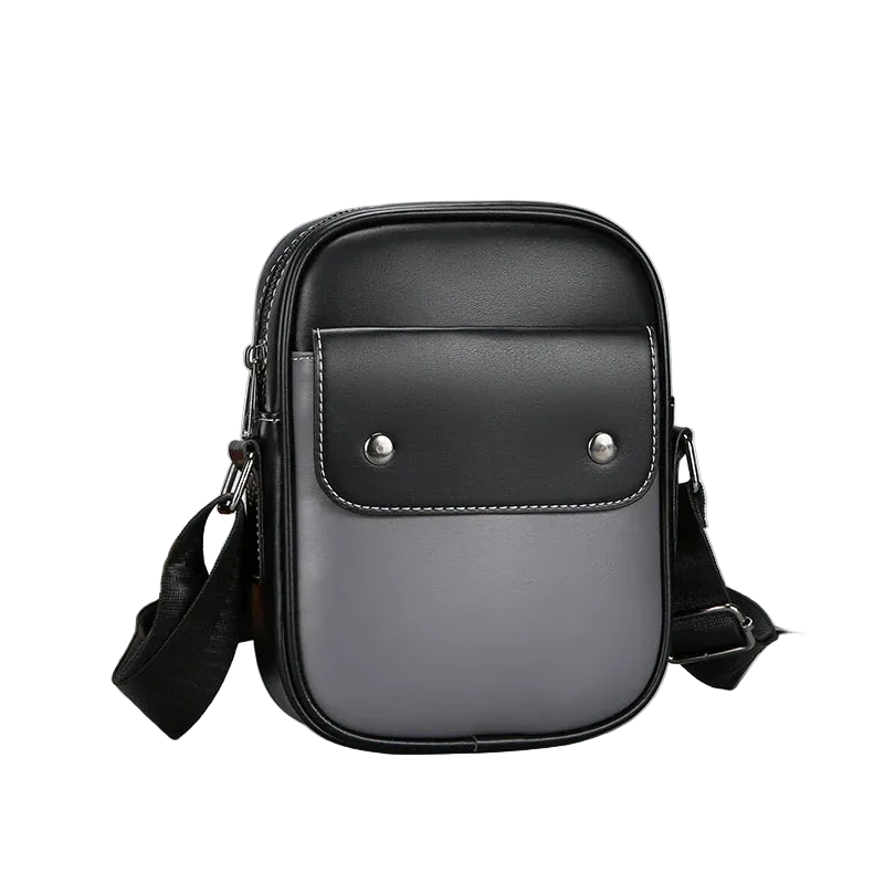 Tejesa Soft PU Leather Men Small Shoulder Bag Fashion Casual Male Mini Handbag Pretty Style Male Shopping Phone Bag