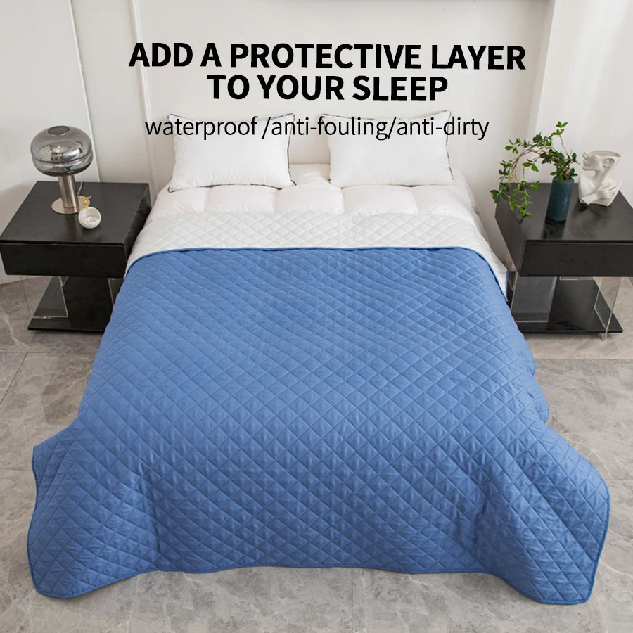 Urine Pad Quilted Bedspread Dirt-Proof Bed Protector Waterproof Dog Bed Cover Pet Blanket for Furniture Couch Cover for Dog Cat