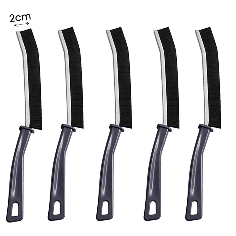 Hemasa  Grout Gap Cleaning Brush Kitchen Toilet Tile Joints Dead Angle Hard Bristle Cleaner Brushes For Shower Floor Line 5/1Pcs
