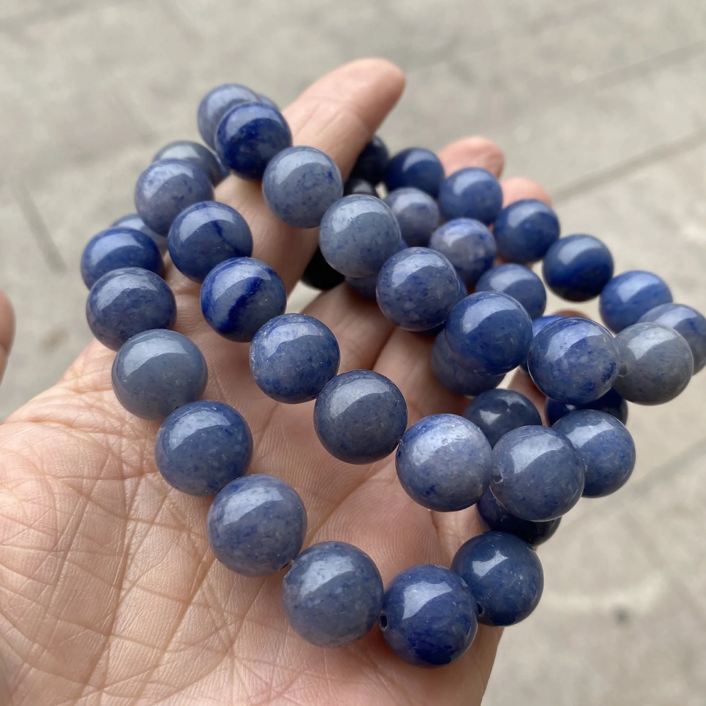 Hemasa Fashion Meditation Blue Avent urine Women  and Men Bracelets