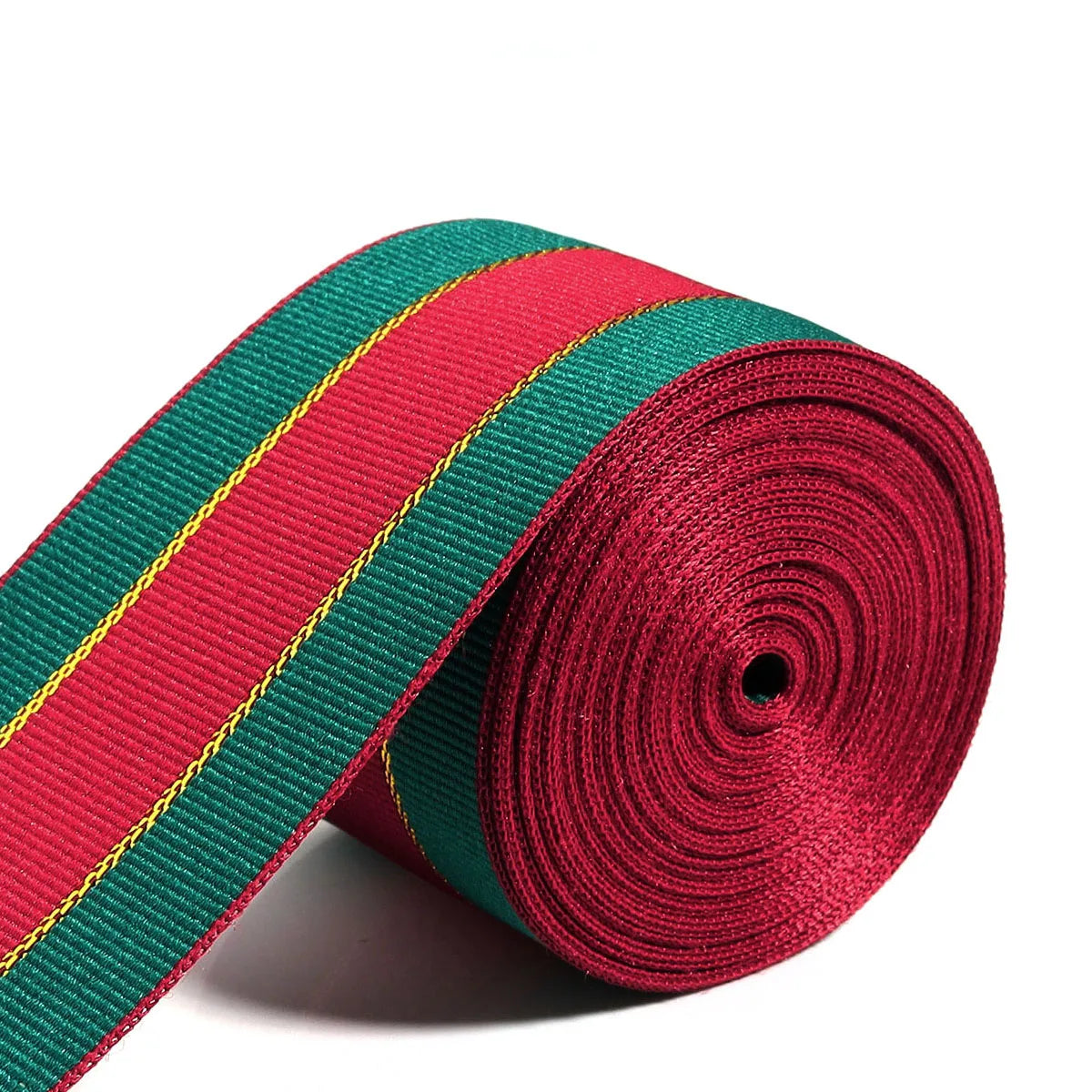 5/10yards 10/15/25/38mm Red Christmas Ribbon for DIY Bow Crafts Party Wedding Christmas Decoration New Year Flower Gift Packing