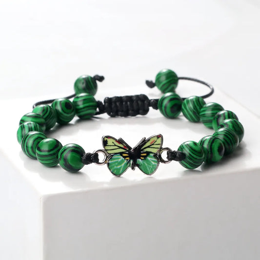 Hemasa  Malachite Beads Bracelets