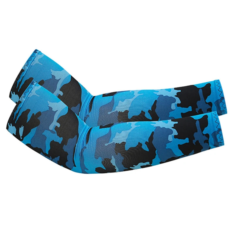 Hemasa  3Pairs Arm Sleeves Summer Sun UV Protection Ice Cool Cycling Running Fishing Climbing Driving Arm Cover Warmers For Men Women