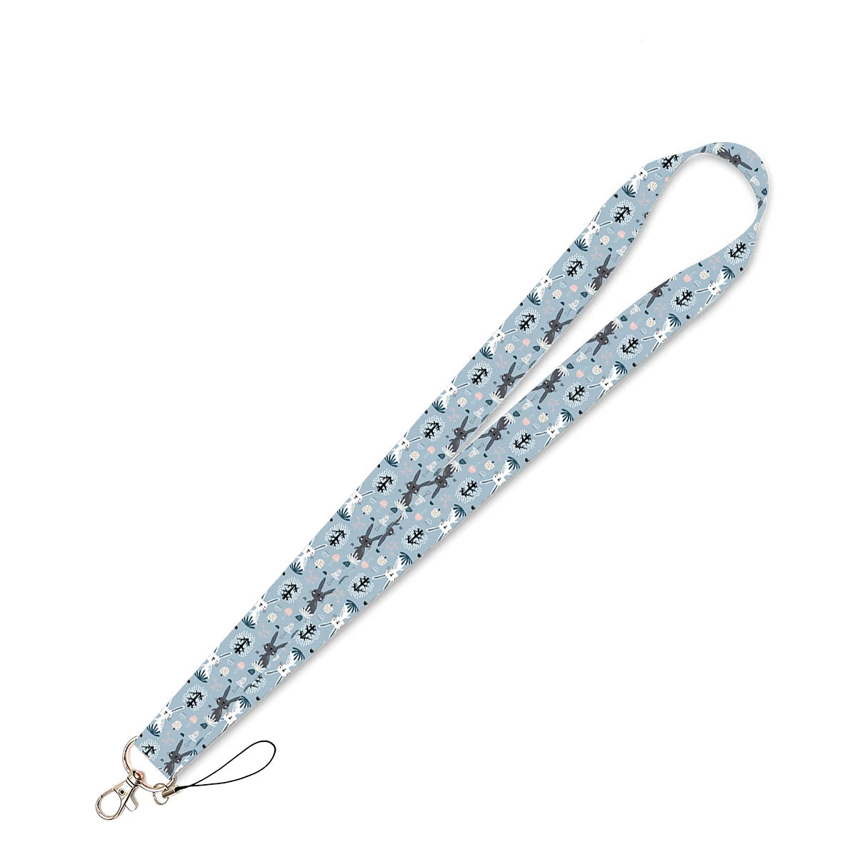 Tejesa 2pcs Beautiful Lanyard Keys Chain Badge Holder ID Credit Card Pass Hang Rope Lariat Mobile Phone Charm Accessories Gifts Wholesale