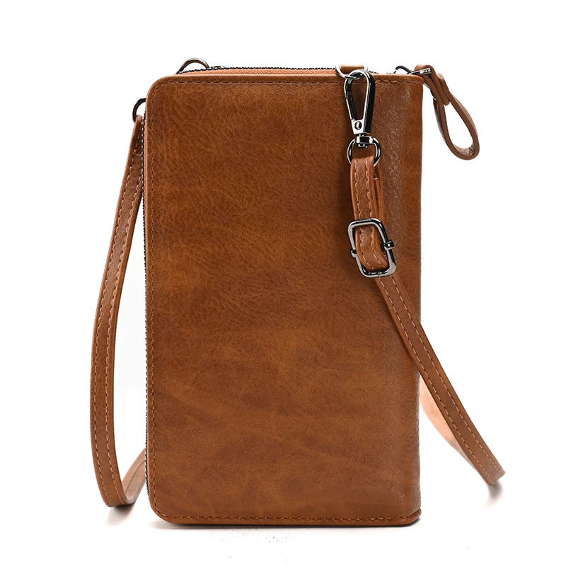 Small Crossbody Messenger Bags For Women Ladies Mobile Phone Pouch Portable Shoulder Wallet Mini Handbag Card Holder Coin Purse