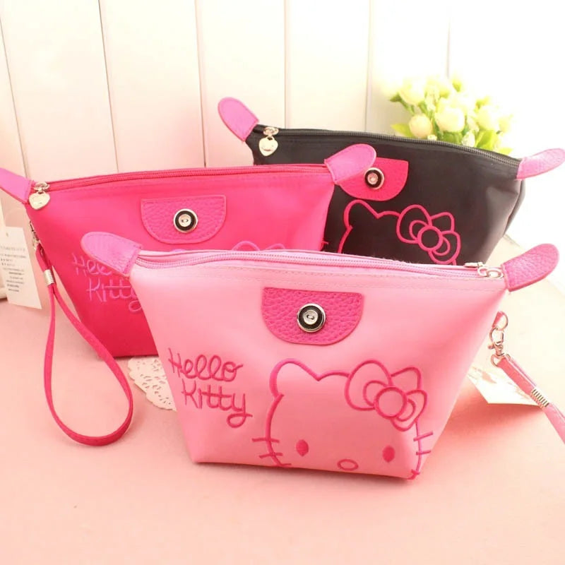 Hemasa Hello Kitty Cartoon Cosmetic Bag /Large-capacity Waterproof Storage Makeup case