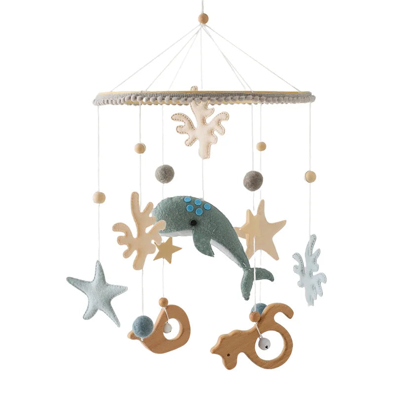 Hemasa Baby  Mobiles Wooden Bed Bell