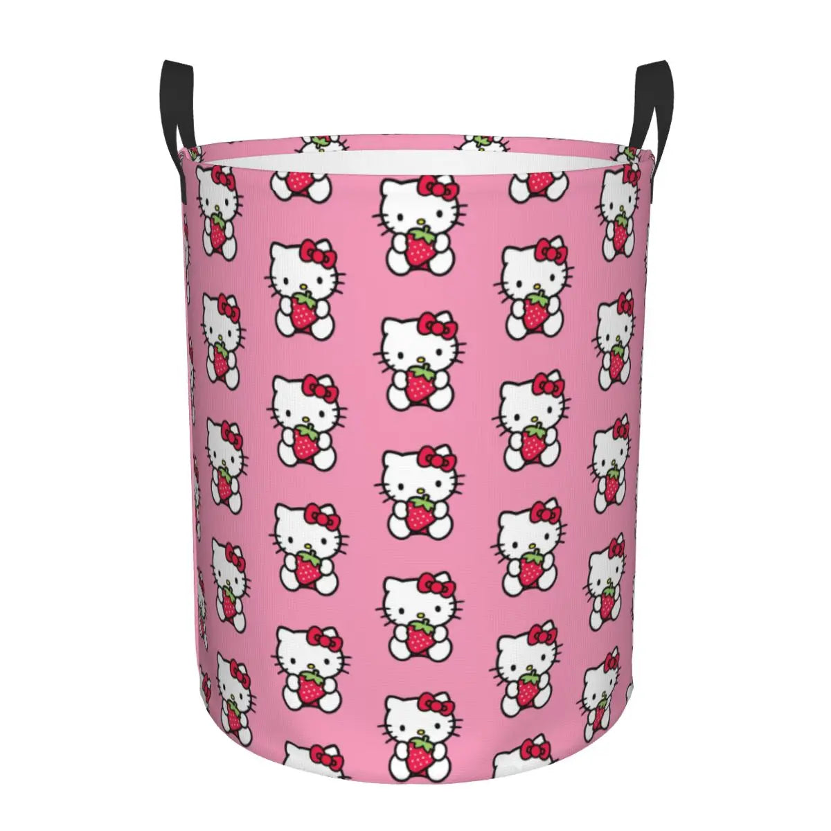 Hemasa Hello Kitty Laundry Hamper Large Storage Basket Cartoon Sanrio Girls Boys Toy Organizer (