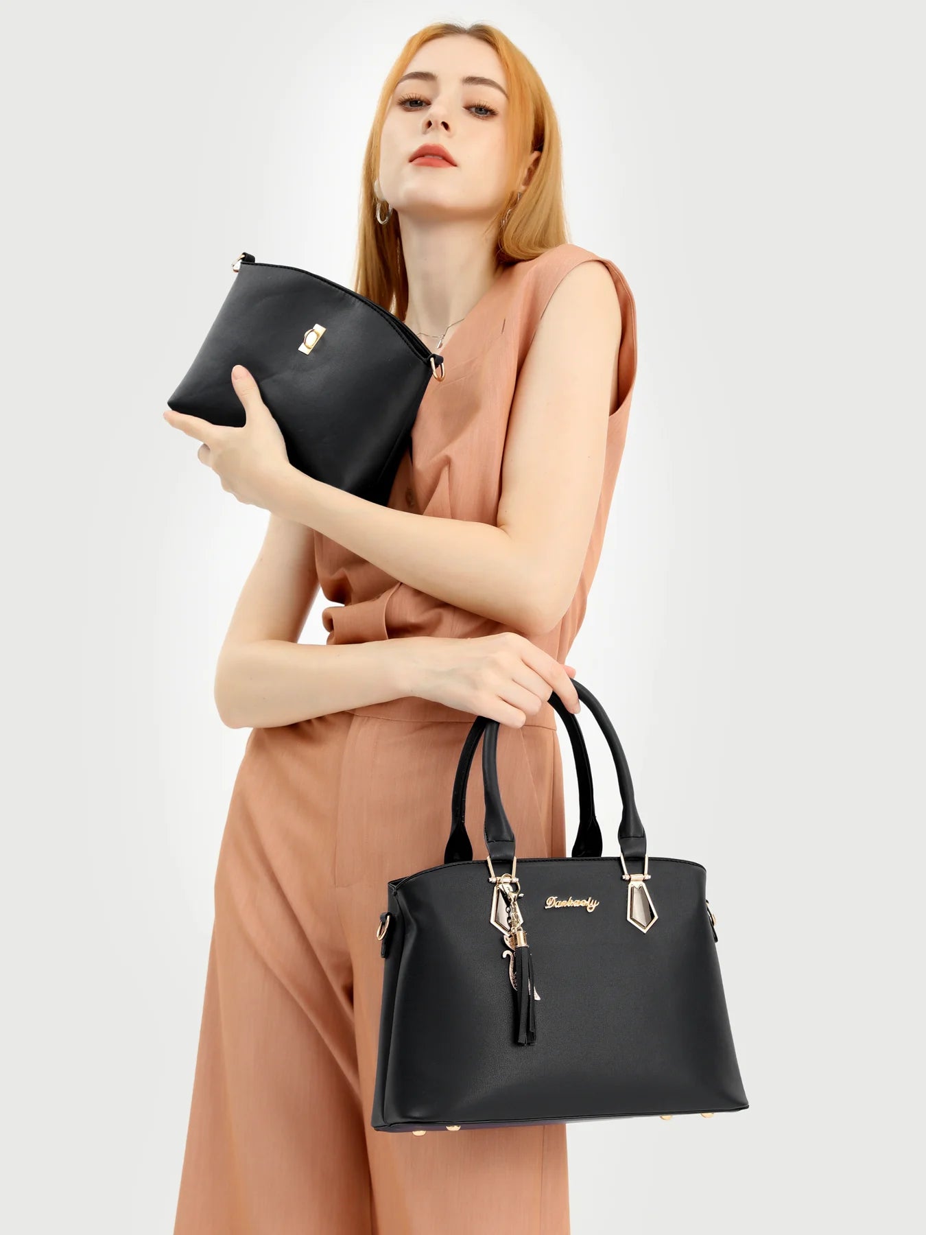 Hemasa  Set of 2 women's handbag  and shoulder bag