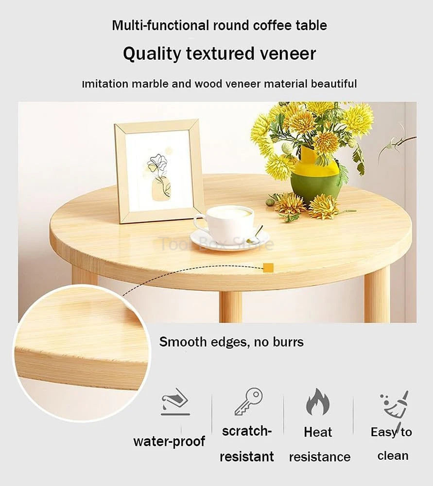 Living Room Sofa Side Table Corner Table Bedroom Bedside Tables Simple Modern Storage Shelf Small Cabinet Small Coffee Tables