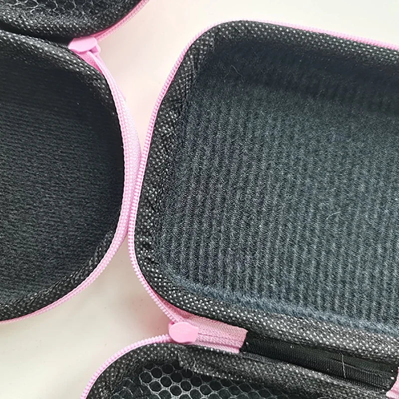 Hemasa Hello Kitty Charger Cable Storage Bags /Earphone Phone Data Line USB Storage Box Protector Case Coin Purses