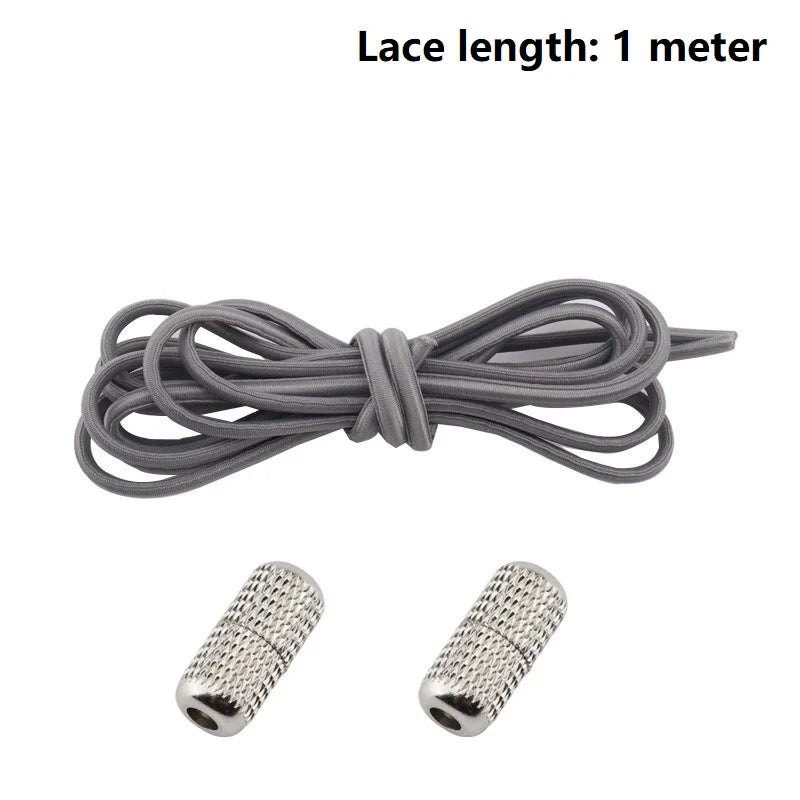 New Elastic Laces Sneakers Laces Without Tie Elastic Shoelaces Without Binding Laces Bows Shoelaces Rubber Bands for Shoes