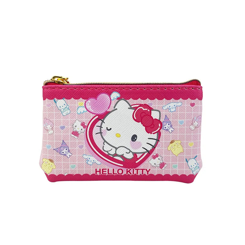 Tejesa Hello Kitty Girl Bank Card Coin Bag Coin Bags/ Mini Cute Zipper
