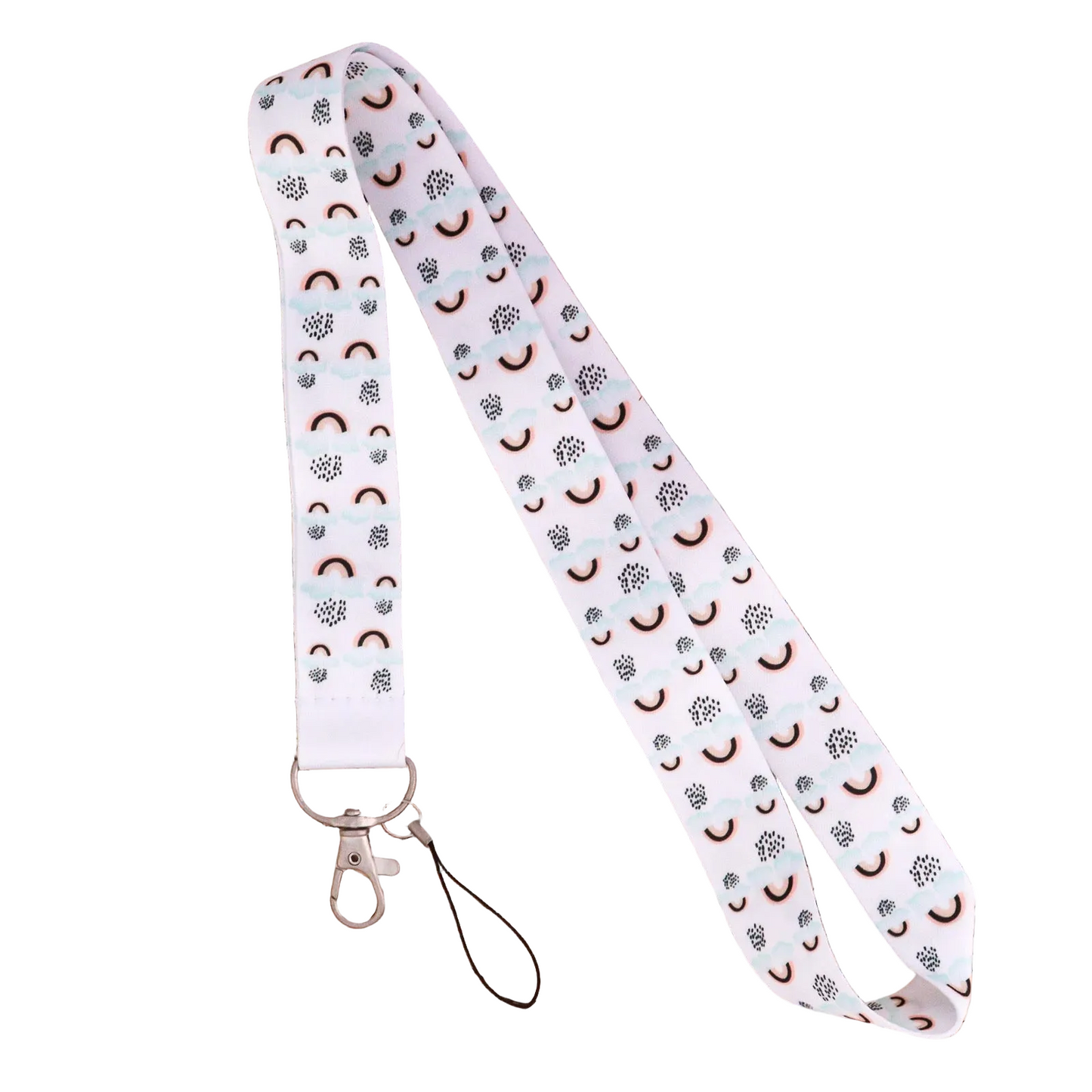 Tejesa Cell Phone Lanyard/ Rainbow Neck Lanyard for ID Card Holder/ Lanyard