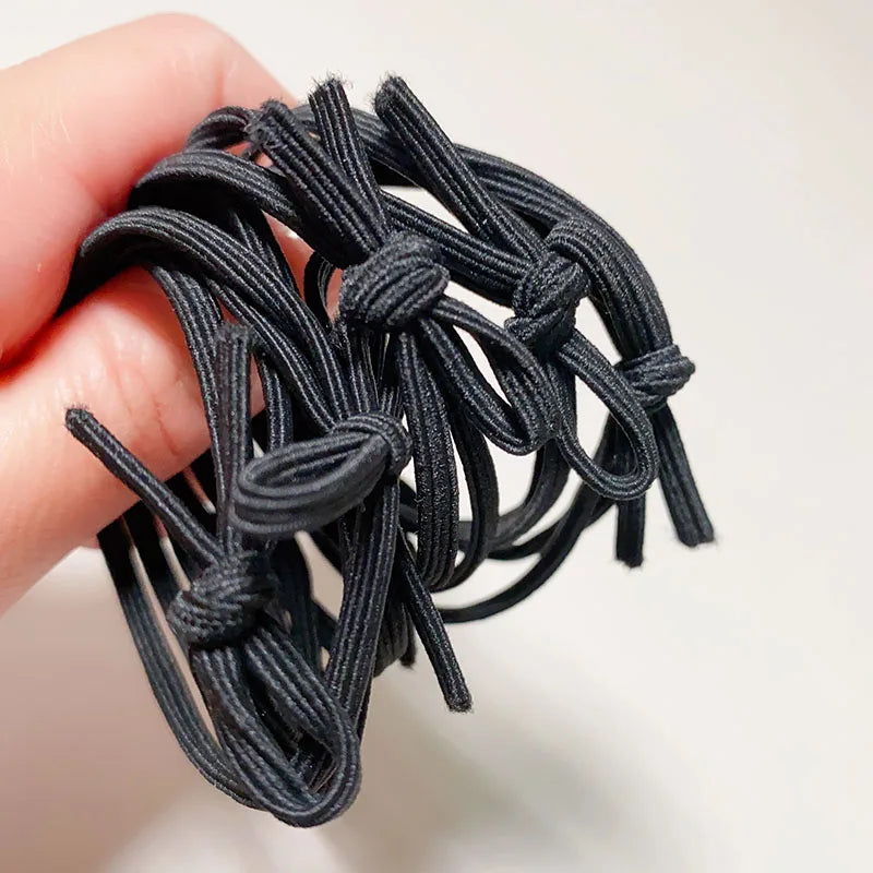 Tejesa 12PCS Women Hair Scrunchies Elastic Hair Rubber Bands/ Ponytail Hair Holders Headbands